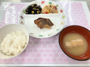 1月5日　昼食